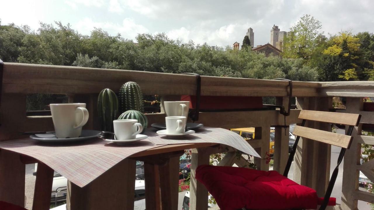 Il Balcone Di Rina Villa San Gimignano Eksteriør billede